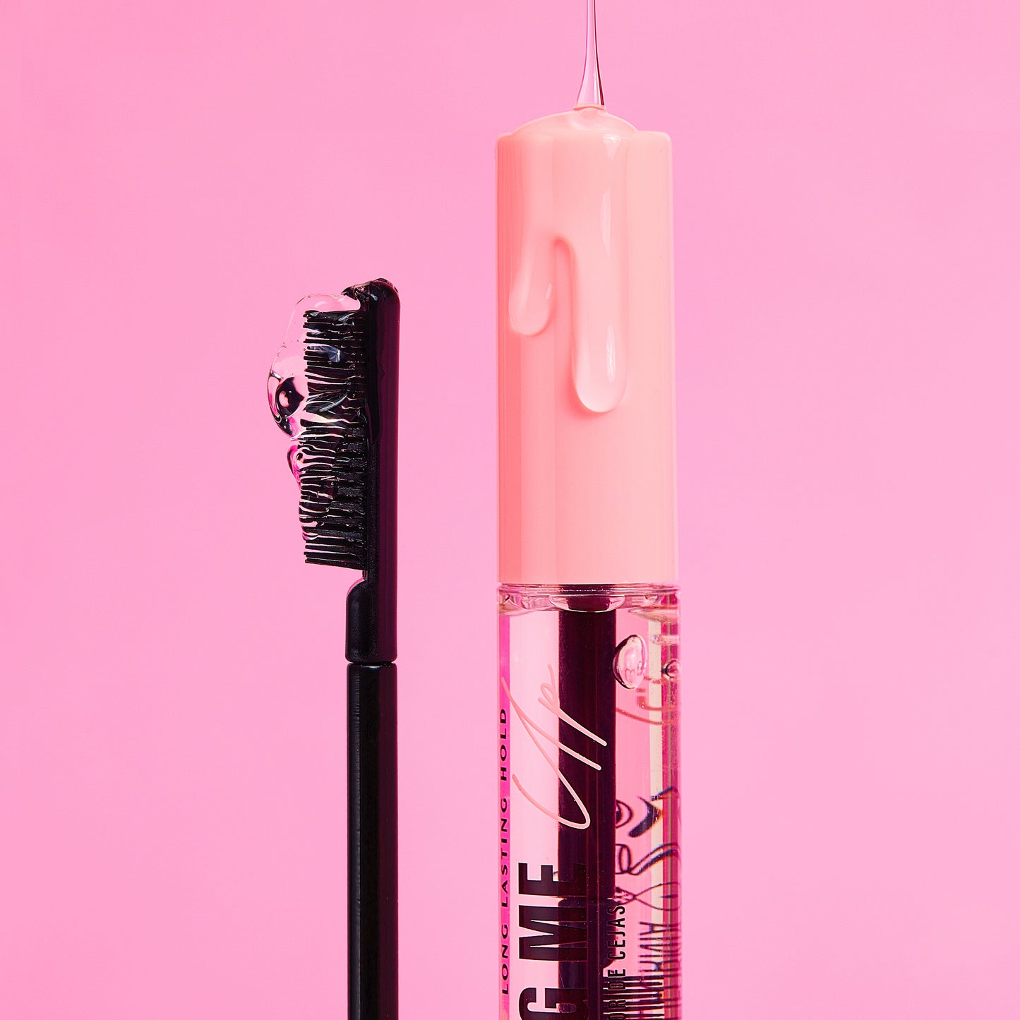 ULTRAMO Pink Cap Comb Tip Eyebrow Definer G2396