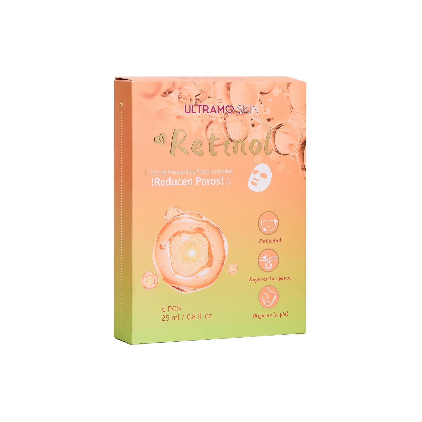 ULTRAMO UAMO Retinol Mask 5pcs set S2372