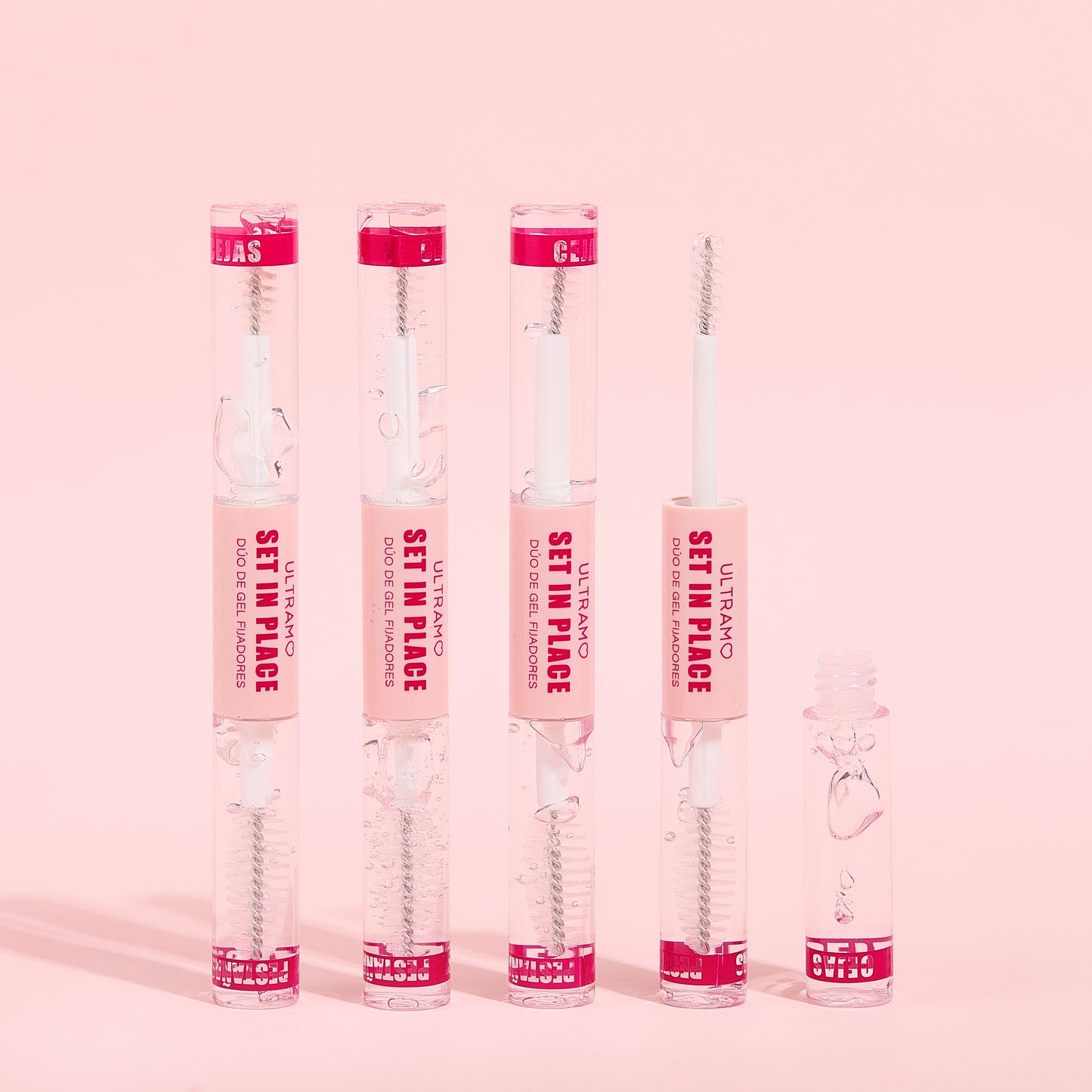 ULTRAMO two-head tube 2-in-1 Eyebrow gel + eyelash Conditioner WC057