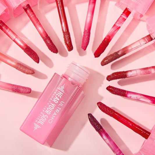 ULTRAMO UAMO 12 Color Gradient Matte Lip Gloss in Slanted Tube WD024
