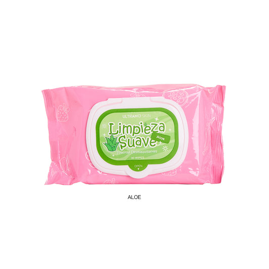 ULTRAMO UAMO SKIN Makeup Remover Wipes 30 Pieces with Lid 5 Flavors WD025