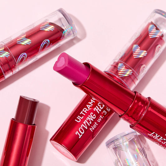 ULTRAMO UAMO 6 Transparent two-tone sandwich lipstick with lid WD067