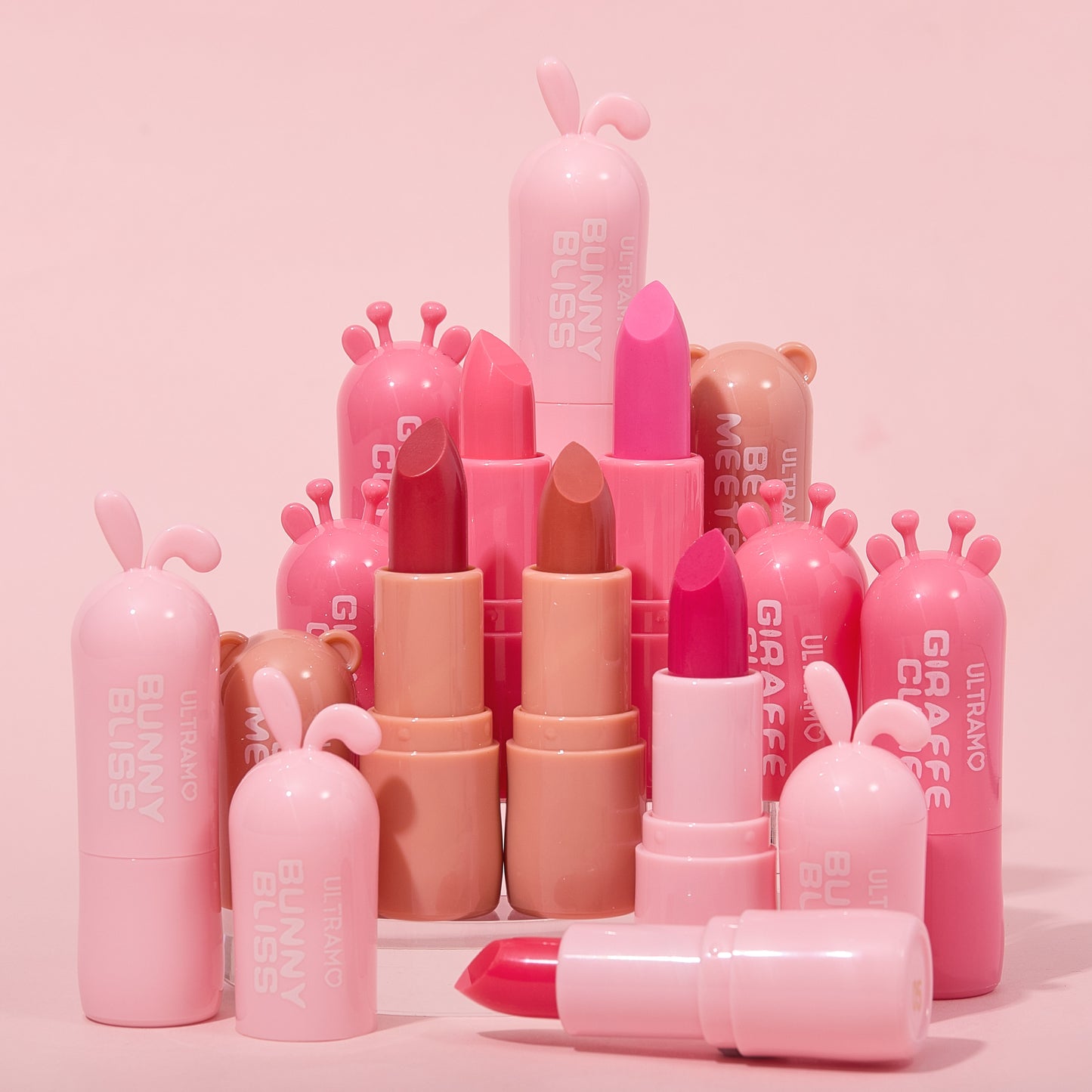 ULTRAMO UAMO 3 Animal Head Lipstick in 6 Colors WD089