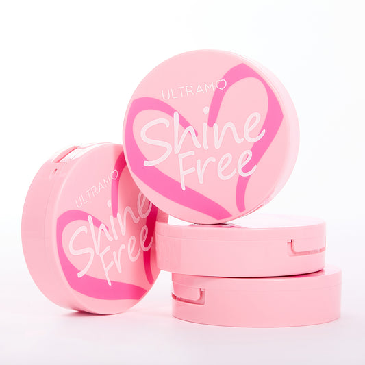 ULTRAMO 4 Color Powder Puff Round Powder Powder WD095