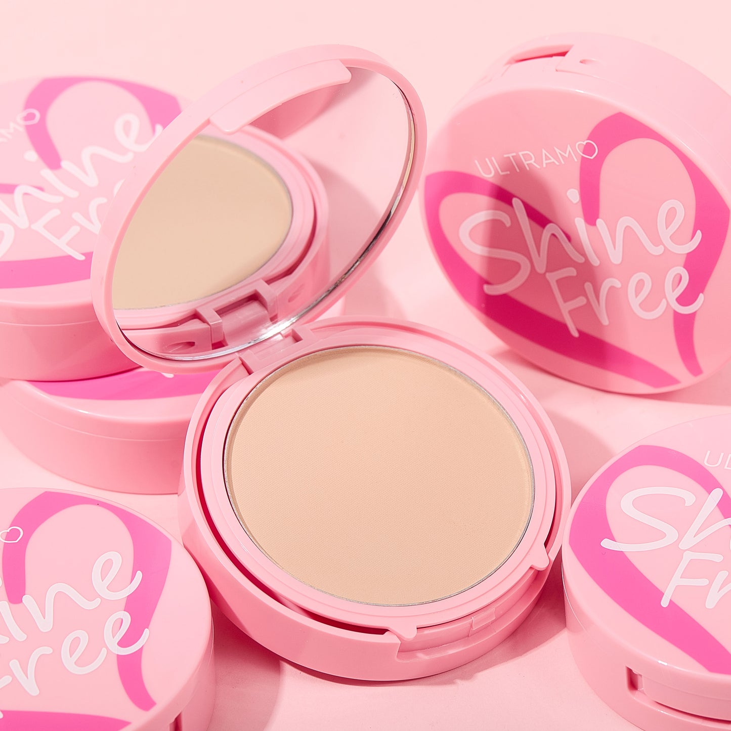 ULTRAMO 4 Color Powder Puff Round Powder Powder WD095