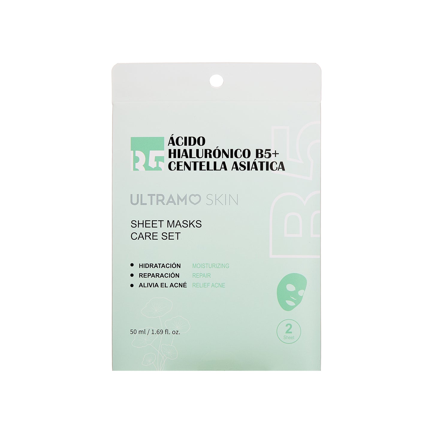 ULTRAMO SKIN 2-piece mask in a single envelope bag 25ML WE011