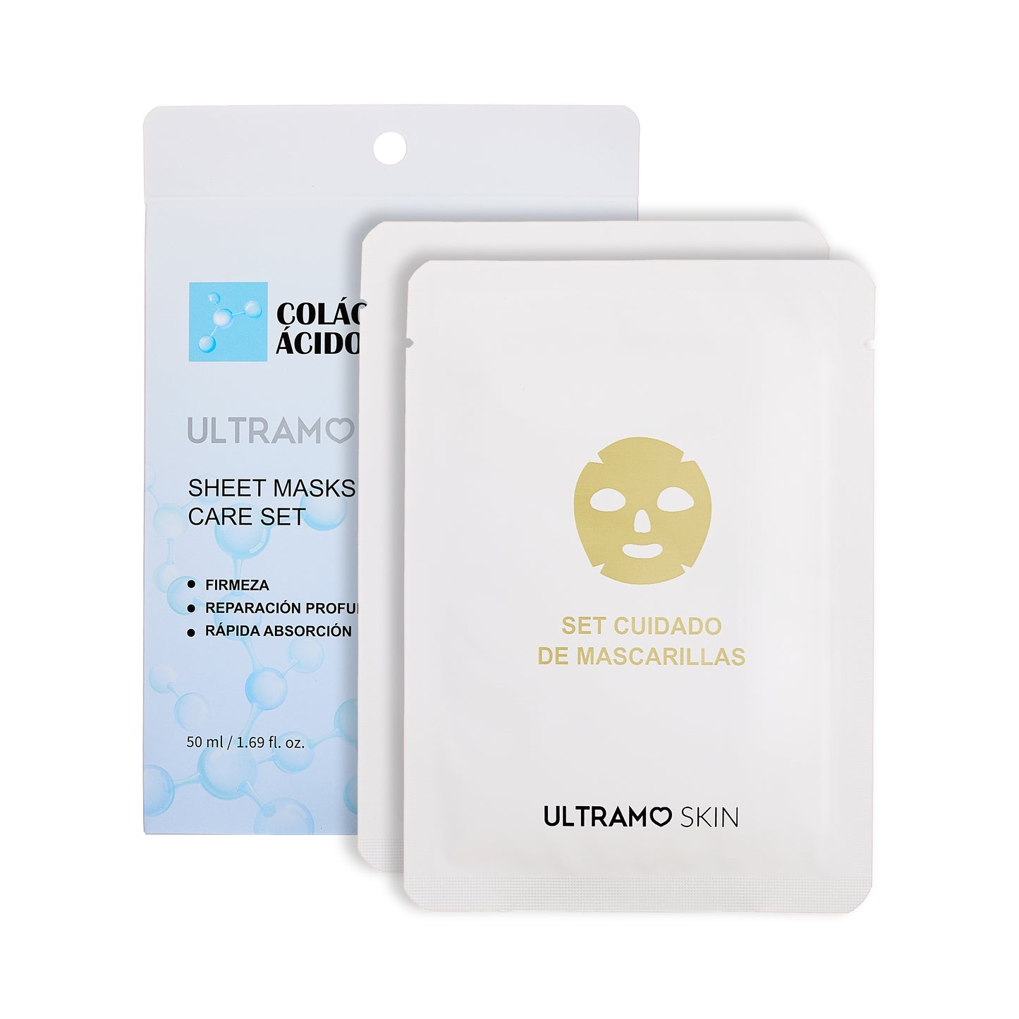 ULTRAMO SKIN 2-piece mask in a single envelope bag 25ML WE011