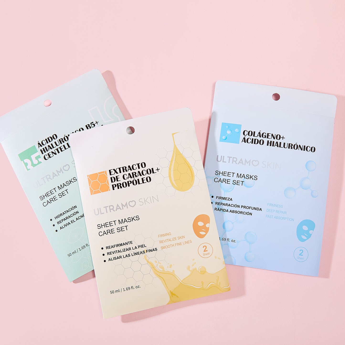 ULTRAMO SKIN 2-piece mask in a single envelope bag 25ML WE011