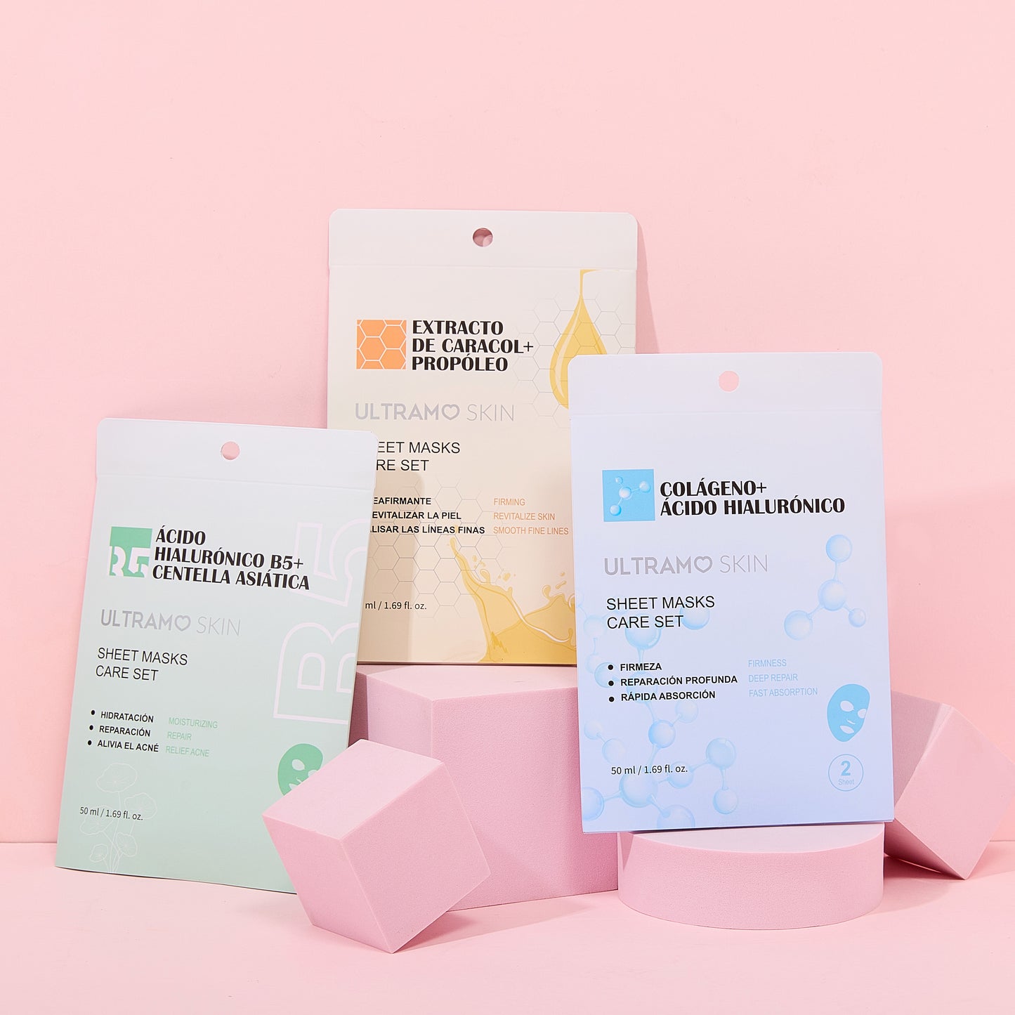 ULTRAMO SKIN 2-piece mask in a single envelope bag 25ML WE011