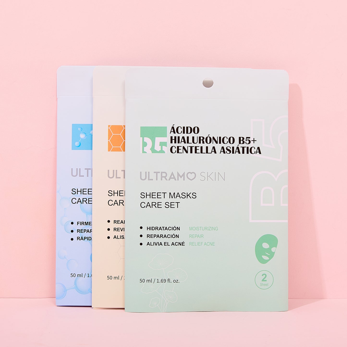 ULTRAMO SKIN 2-piece mask in a single envelope bag 25ML WE011