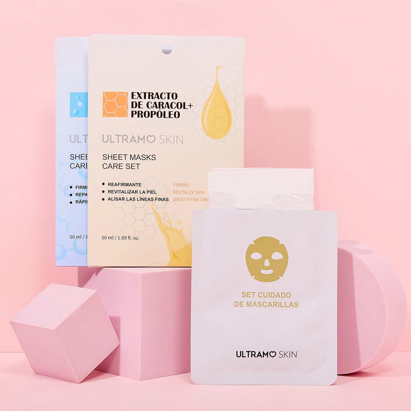 ULTRAMO SKIN 2-piece mask in a single envelope bag 25ML WE011
