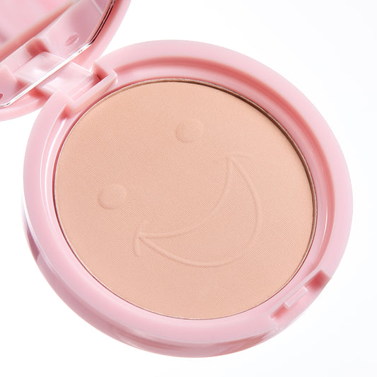 ULTRAMO 12 Round Plastic-Case Powder with Puff mirror WE023
