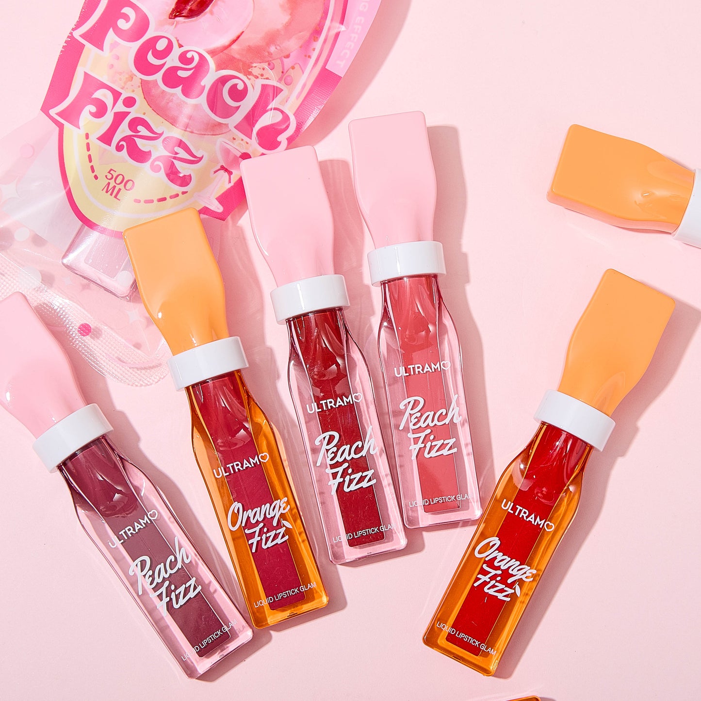 ULTRAMO UAMO 12 Shades Matte Lip Gloss Drink Pouch WE027