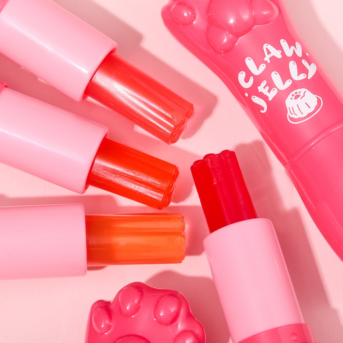 ULTRAMO UAMO 4 Colors Cat's Paw Jelly Color Changing Lip Balm WE037