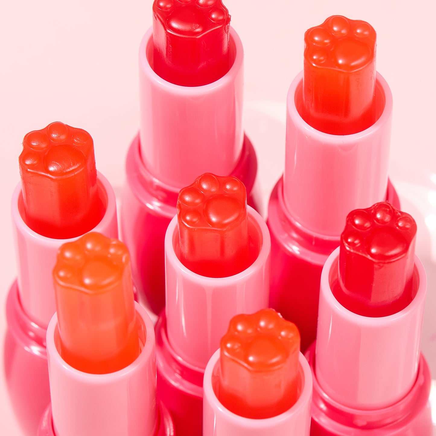 ULTRAMO UAMO 4 Colors Cat's Paw Jelly Color Changing Lip Balm WE037