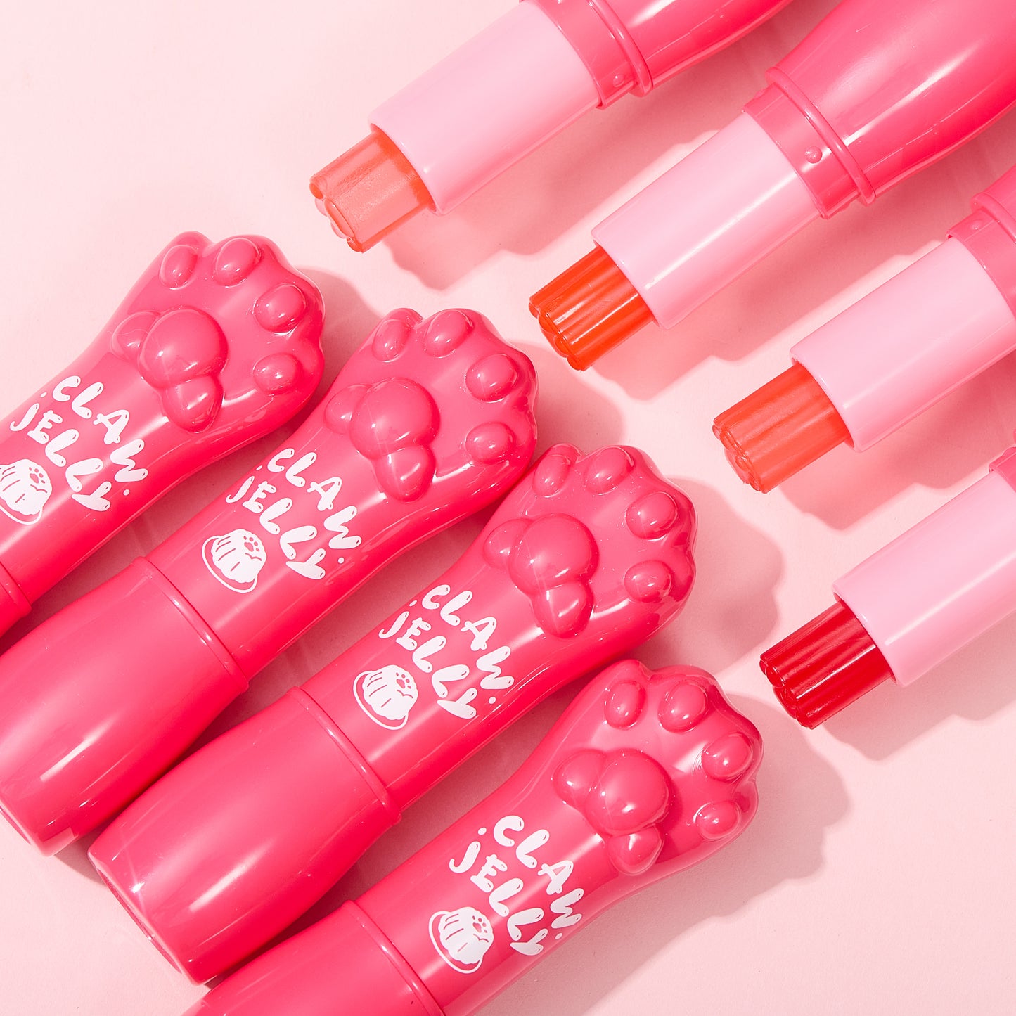 ULTRAMO UAMO 4 Colors Cat's Paw Jelly Color Changing Lip Balm WE037