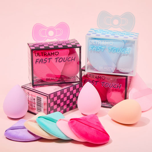 ULTRAMO UAMO Butterfly Card Head Beauty Egg Puff PVC Box Set WF034