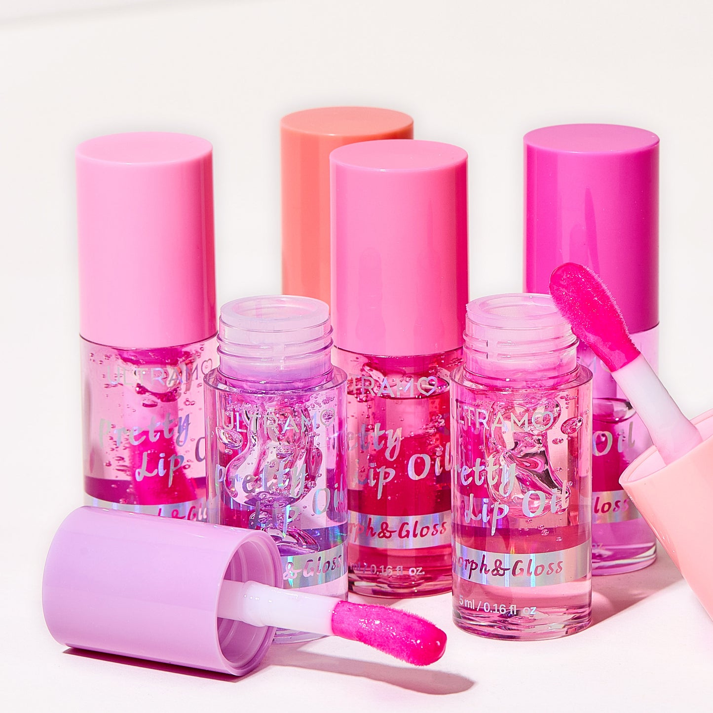ULTRAMO UAMO 6 Colors Matte Cover Color Change Lip Oil WG037
